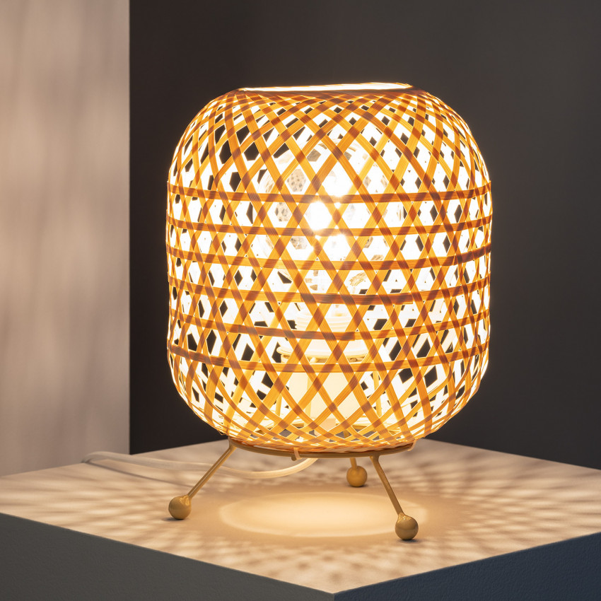 Product van Tafellamp Bamboe Chia 