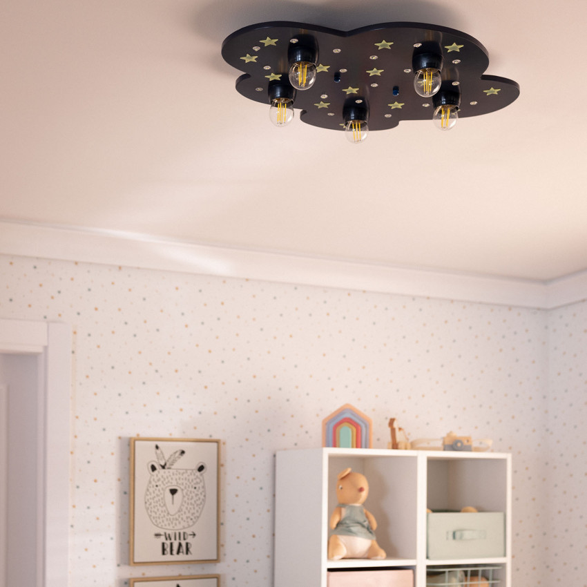 Product of Cosmon Wood Children's Ceiling Lamp