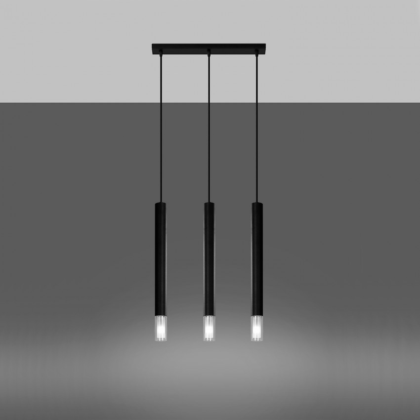 Product of Wezyr 3 Spotlight Metal Pendant Lamp SOLLUX 