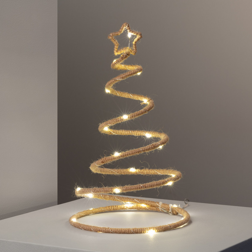 Product of Spiraly Rope LED Christmas Tree with Battery 