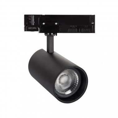 Product of 30-35-40W Lumo Black LED Spotlight for Three Circuit Track (CRI 90) CCT Selectable