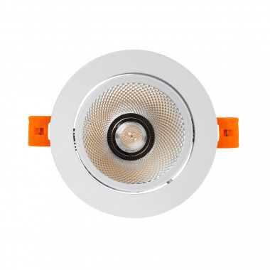 Prodotto da Downlight LED 15W COB Orientabile Circolare Bianco Foro Ø90mm CRI92 Expert Color No Flicker
