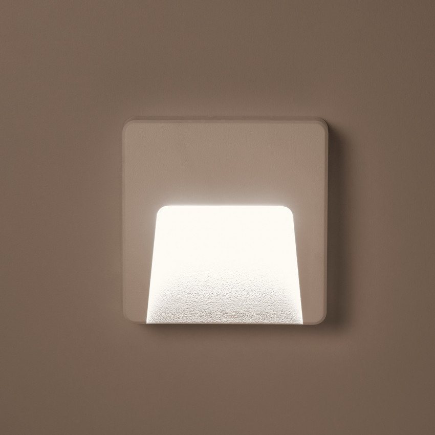 Produkt od Venkovní Přisazené LED Svítidlo 3W Dag Čtvercové Bílé