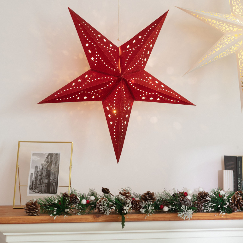 Product of Parilti Paper LED Star with Battery 