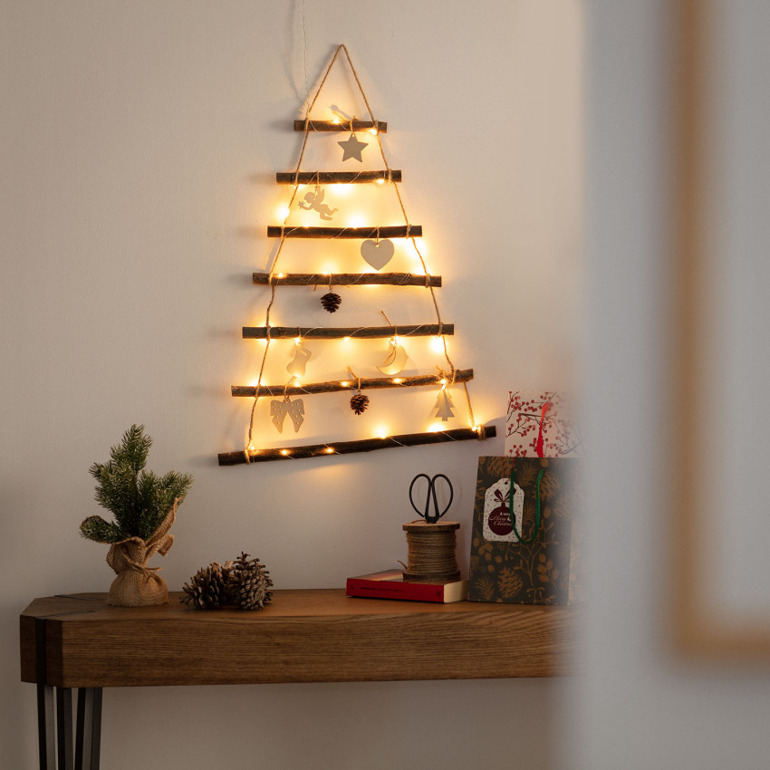 Produkt od LED Dřevěný Vánoční Stromek na baterie Malek