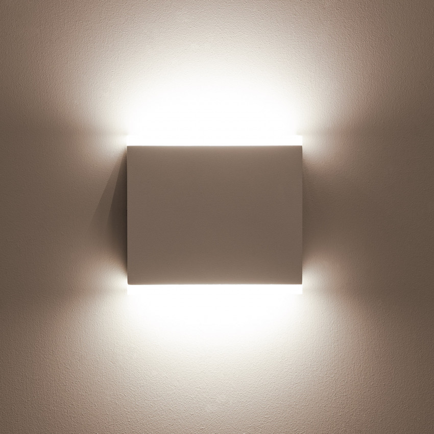 Produkt od Venkovní Nástěnné LED Svítidlo 6W Orus Oboustranné Osvětlení Čtvercové v Bílé 