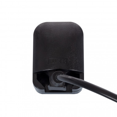 Produkt von Adapterstecker Typ F (EU) Breiter Kopf mit Kabelausgang unten auf Stecker Typ G (UK)