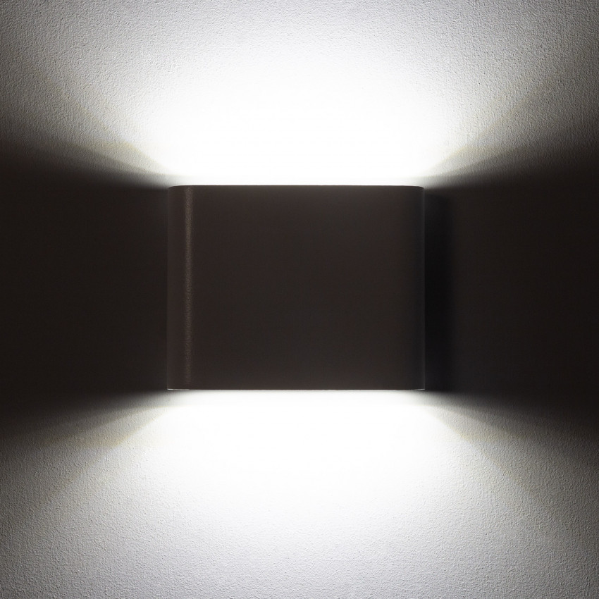 Produkt von LED-Wandleuchte 6W Aussen Doppelseitige Beleuchtung Quadratisch Weiss Zeus
