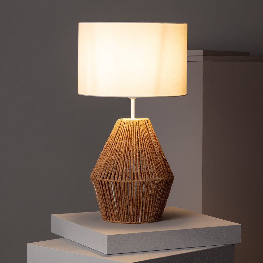 Product of Braided Paper Table Lamp ILUZZIA