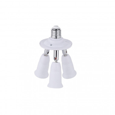 Product van Lampadapter van 1 E27 lamp naar 3 E27 Lampen 