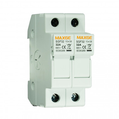 Product van Ontkoppelbare Zekeringshouder MAXGE 10x38mm 500V Max 32A