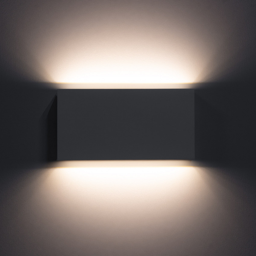 Product van Wandlamp Outdoor  LED 10W Dubbelzijdige Verlichting  Rechthoekig Wit Kaira