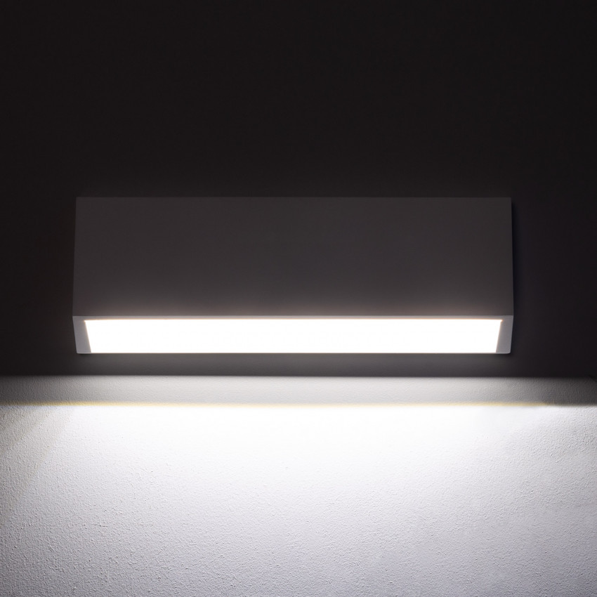 Prodotto da Segnapasso LED per Esterno 3W da Superficie Parete Rettangolare Bianco Tunez