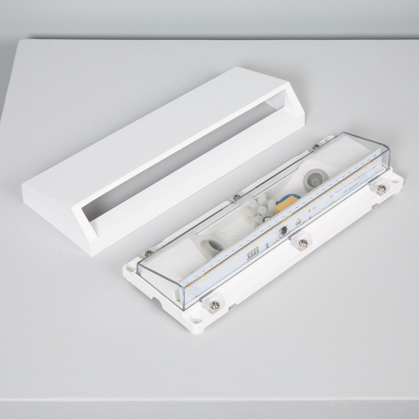 Product van Wandlamp Outdoor LED 3W Opbouw Rechthoekig Wit Tunez