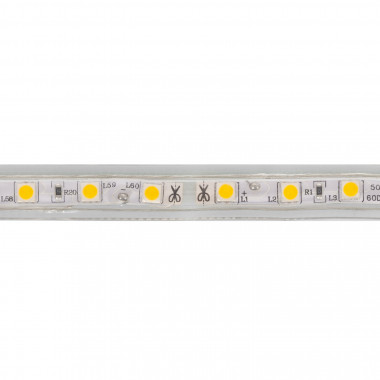 Produit de Ruban LED WiFi 220V AC 60LED/m Blanc Neutre IP65 sur Mesure Largeur 14mm Coupe tous les 100cm