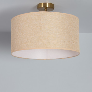 Quiton Metal & Fabric Ceiling Lamp