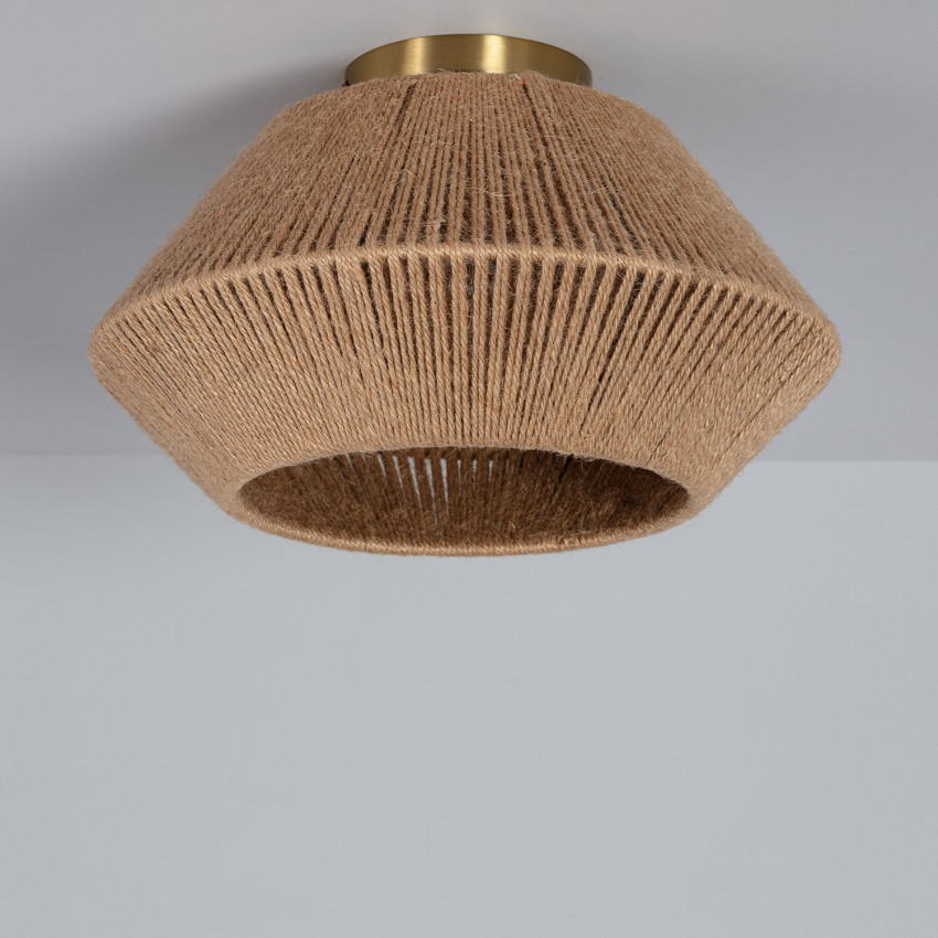 Product of Moksha Natural Rope Ceiling Lamp