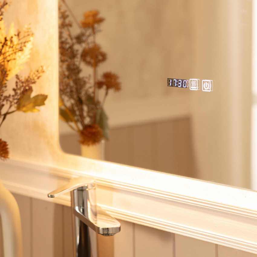 Product van Decoratieve Spiegel LED Grace Anti-condens met Touch 80x60 cm