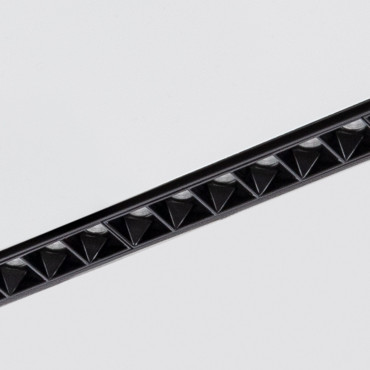 Product Magneet Rail Spot Linear Eenfase  20mm  30W 48V CRI90 Zwart (UGR 16)