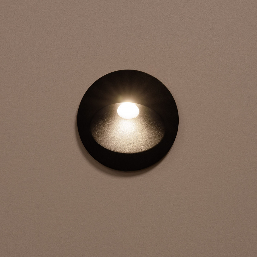 Produkt od Venkovní Zápustné LED Svítidlo 3W Coney Kruhové v Šedé