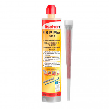 Chevilles Chimique avec Canule FIS P plus 300 T Homologué FISCHER 523226