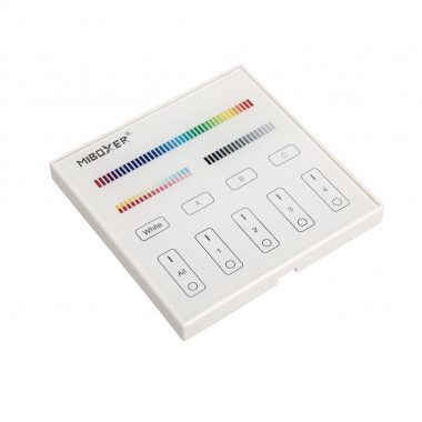 Wall Mounted Touch Dimmer Remote for RGB/RGBW/RGB + CCT LED MiBoxer DPS3