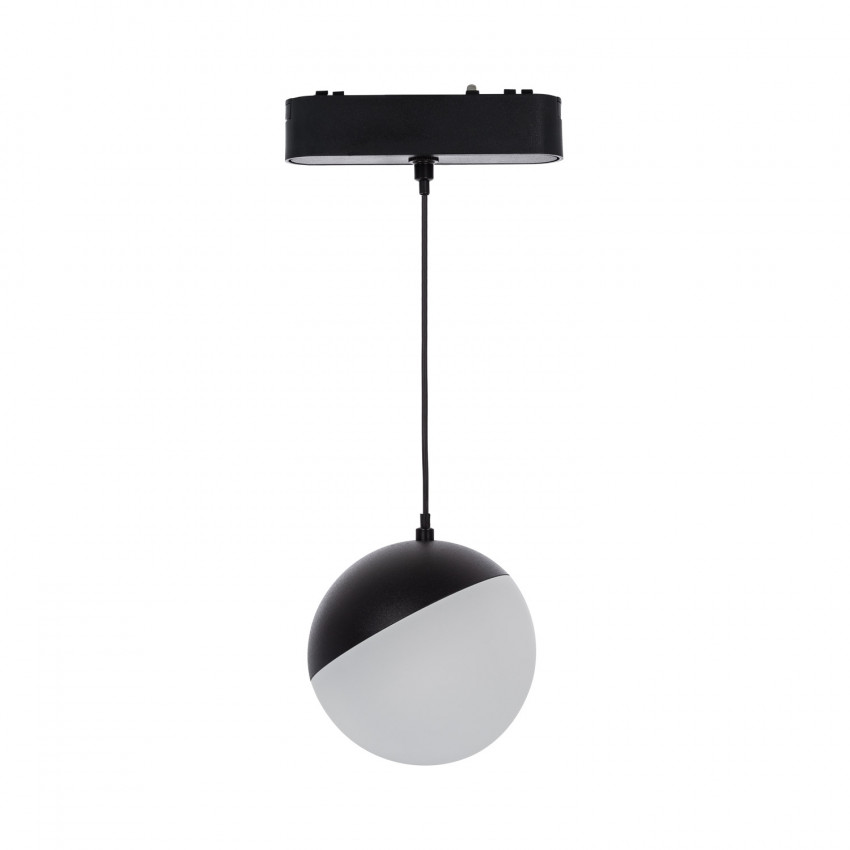 Produkt od Lištový LED Reflektor Závěsný Magnetický 25mm Super Slim 10W 48V CRI90 Černý Ø100 mm 