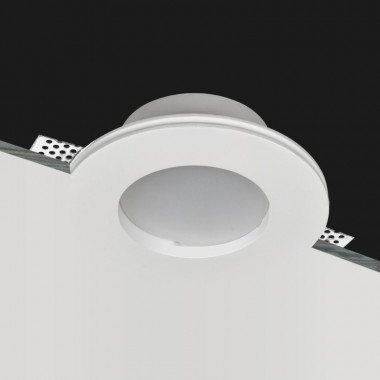 Produkt von LED-Downlightring für Gips/Gipsplatten Integration Rund für Glühbirne GU10 / GU5.3 Schnitt Ø133 mm