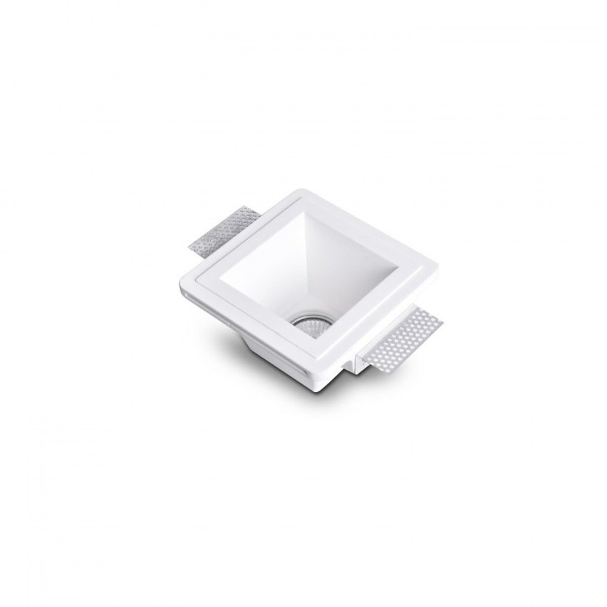 Product of Downlight Square Plasterboard integration for GU10 / GU5.3 LED Bulb UGR17 153x153 mm Cut Out 