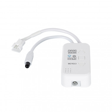 Produkt od Přijímač WiFi pro LED pásky RGBIC Digital SPI 12-24V DC s IR Dálkovým Ovladačem
