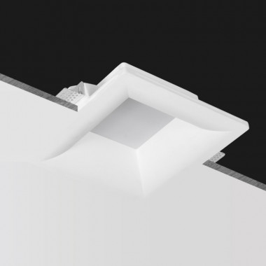 Product of 9W Downlight Square Plasterboard integration UGR17  223x223 mm Cut Out 