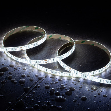Product of 2m 24V DC 60LED/m LED Strip IP65 10mm Wide Cut at every 10cm 