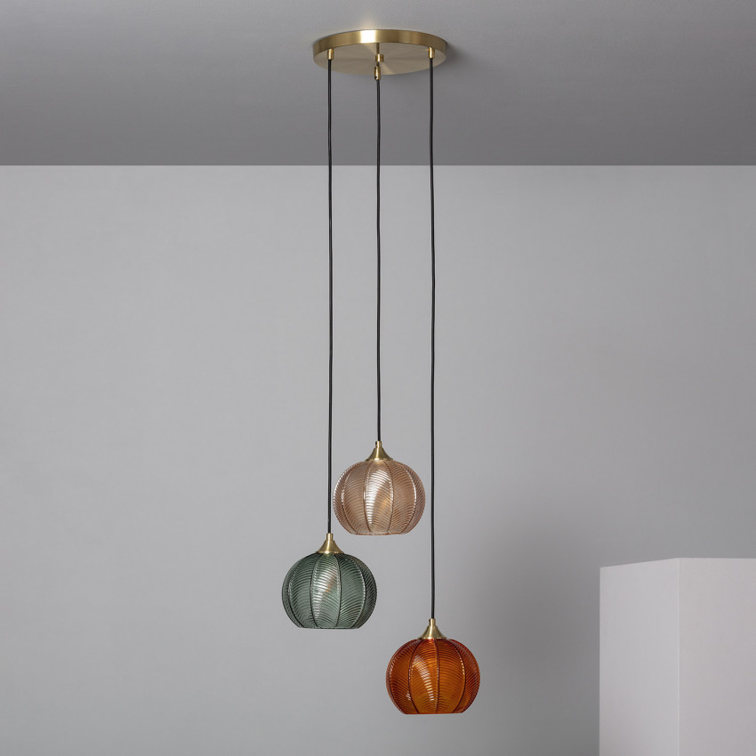 Product van Hanglamp Glas Tri Klimt