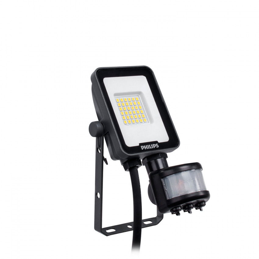 Product of PHILIPS Ledinaire Mini 10W LED Floodlight with Motion Detector IP65 BVP164 G3