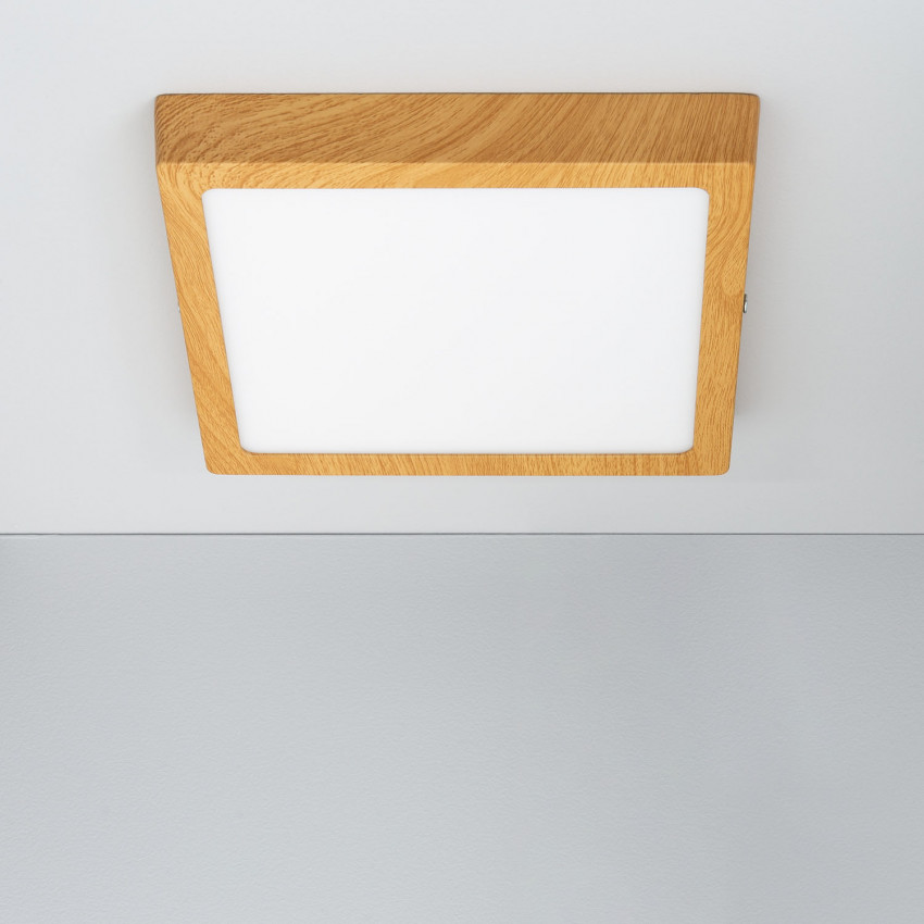 Product of 18W Galan Aluminium CCT Selectable SwitchDimm Slim Square LED Surface Lamp 210x210 mm