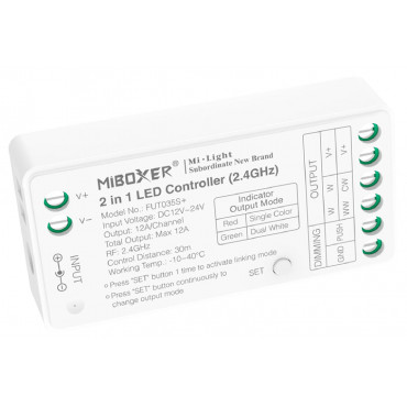 Product Controller LED Monocolor/CCT 12/24V DC MiBoxer FUT035S+