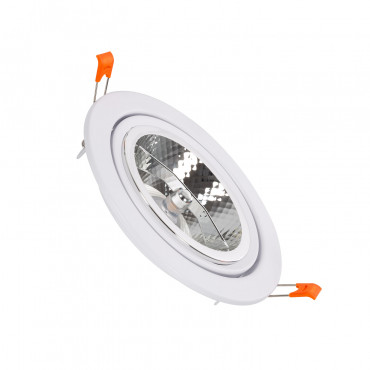 15W AR111 Round Directional Surface Spotlight with 120 mm Cut Out