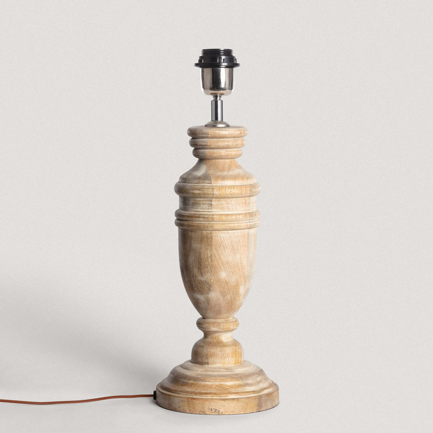 Produkt od Dřevěný Podstavec Stolní Lampy Hausa ILUZZIA 