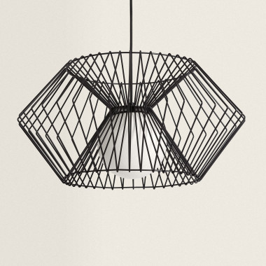 Hexagon Metal Pendant Lamp