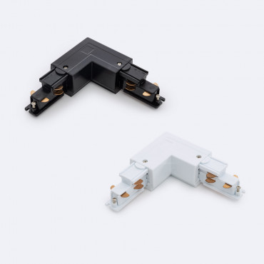 Product Connecteur 'Right Side' Type L pour Rail Triphasé DALI TRACK