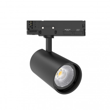 Produit de Spot LED Fasano 40W CCT pour Rail Triphasé No Flicker Dimmable Noir