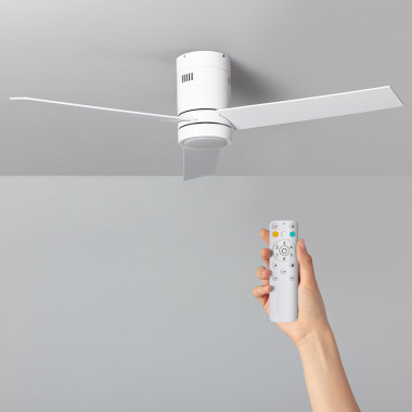 Wentylator Sufitowy LED Tydir Biały 132 cm z Silnikiem Prądu Stałego