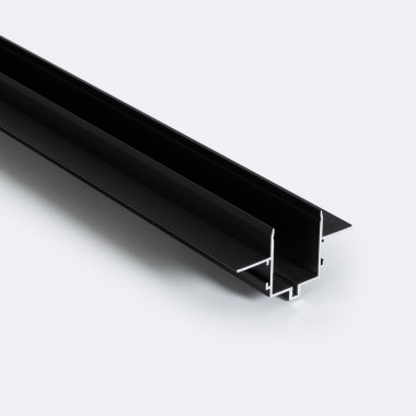 Product van Inbouw profiel voor  Magneet Rail Eenfase 25mm Super Slim opbouw 48V 1m