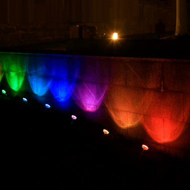 LED-Leuchten Aussen RGBW 5W WiFi Gardenspot