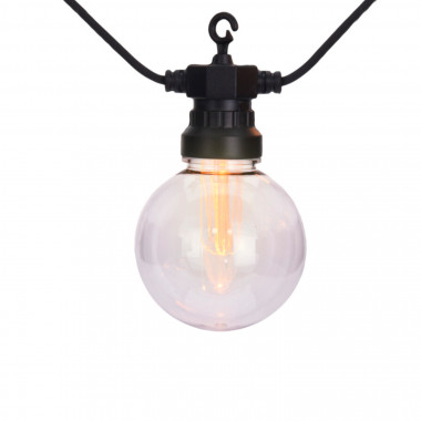 LED Outdoor Slinger 10 Lampen Corbera 7.5m