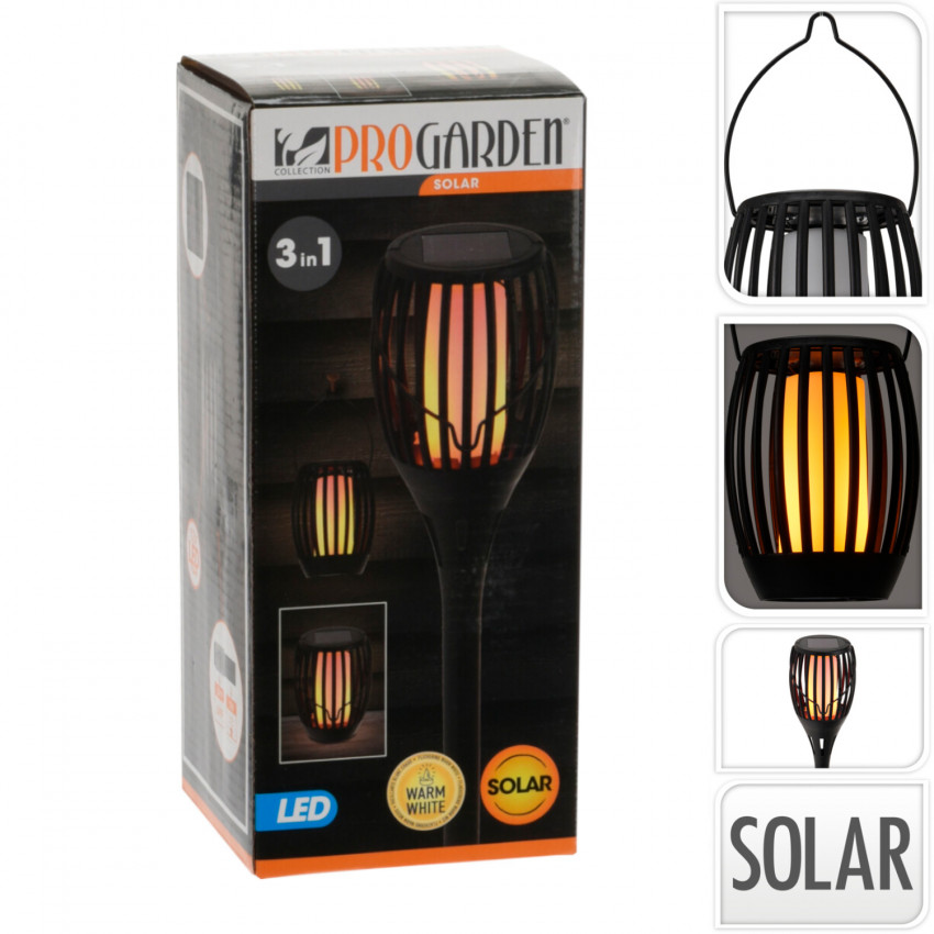 Product van Fakkel Solar Outdoor met Vlam effect  met Spike Freyja 78cm