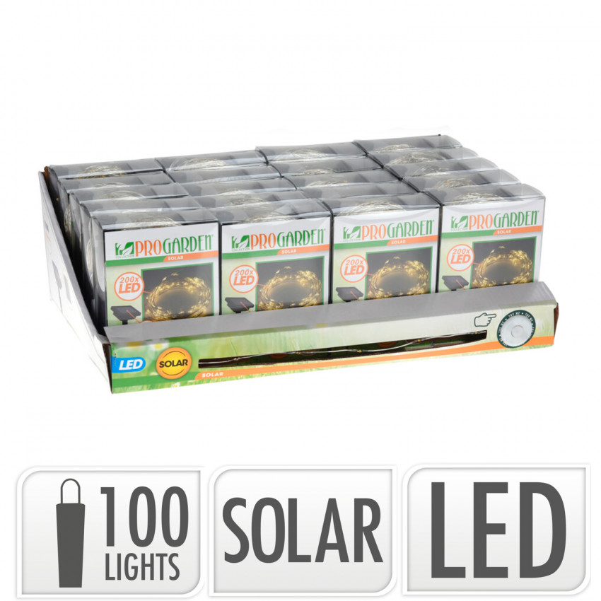 Product van Solar LED Slinger Outdoor RGB Kentia 100LEDS 12m