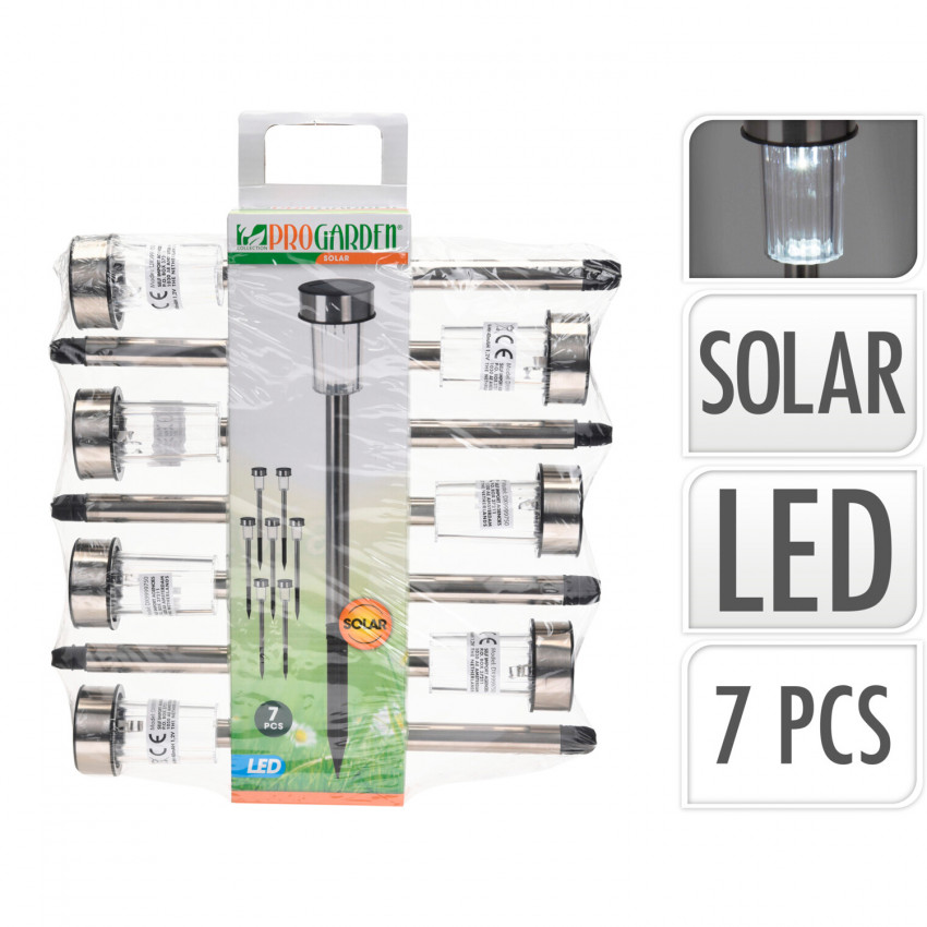 Produkt von LED-Bodenleuchte für den Außenbereich Edelstahl mit Spiess Daura (7 Stück)