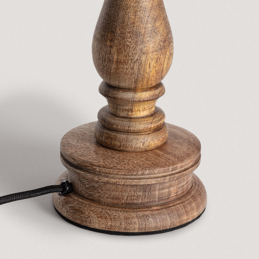 Produkt od Dřevěný Podstavec Stolní Lampy Chess ILUZZIA 