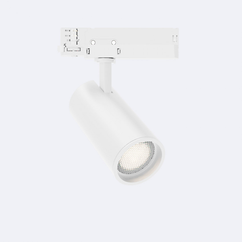 Produit de Spot LED Fasano Anti-éblouissement 20W pour Rail Triphasé No Flicker Dimmable Blanc